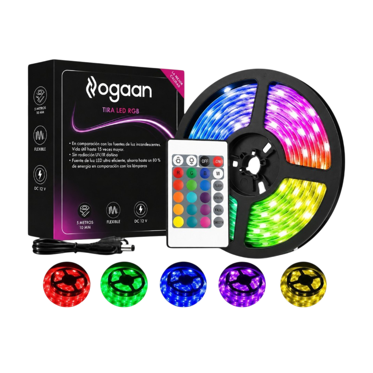 Tira Led Rgb 5050 5M IP65